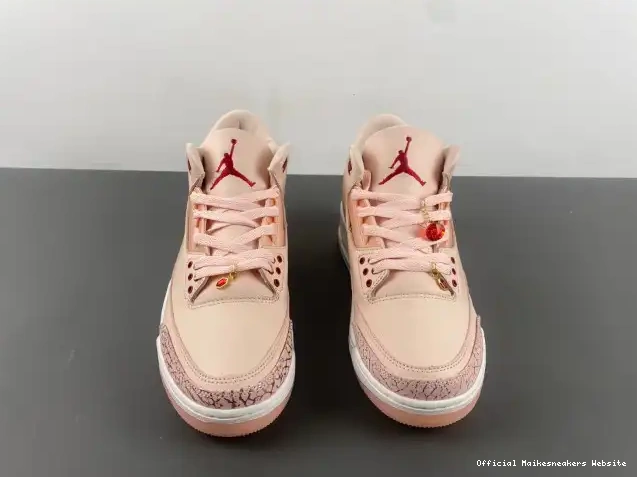 Official Maikesneakers 3 Jordan HJ0178-600 Valentines Air (W) Day 0611